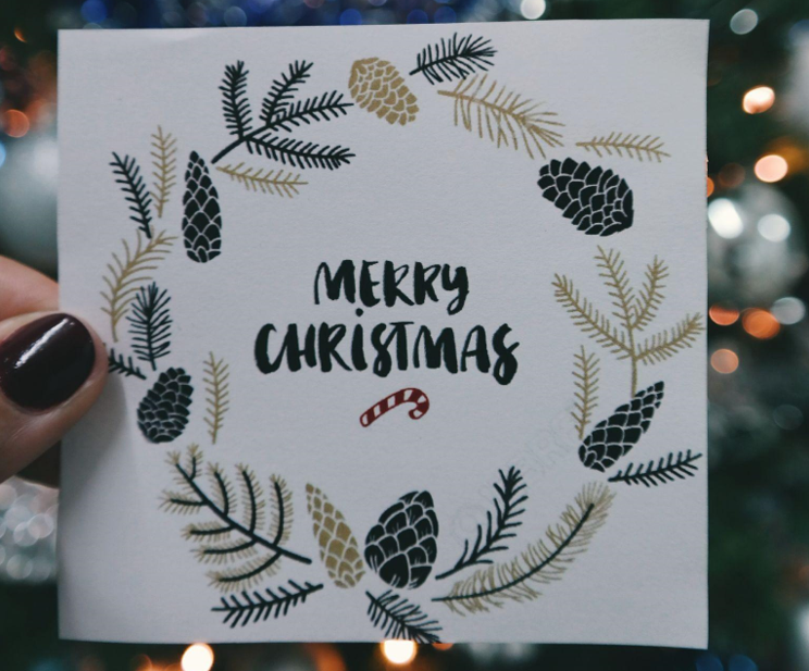 The Art of Sending Christmas Cards with a Gift Attached